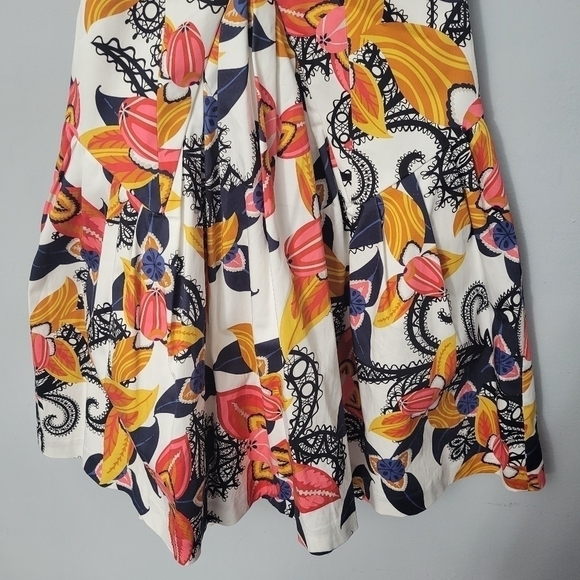 Thakoon Floral Print Fit and Flare Button Down Dress - Picture 10 of 13